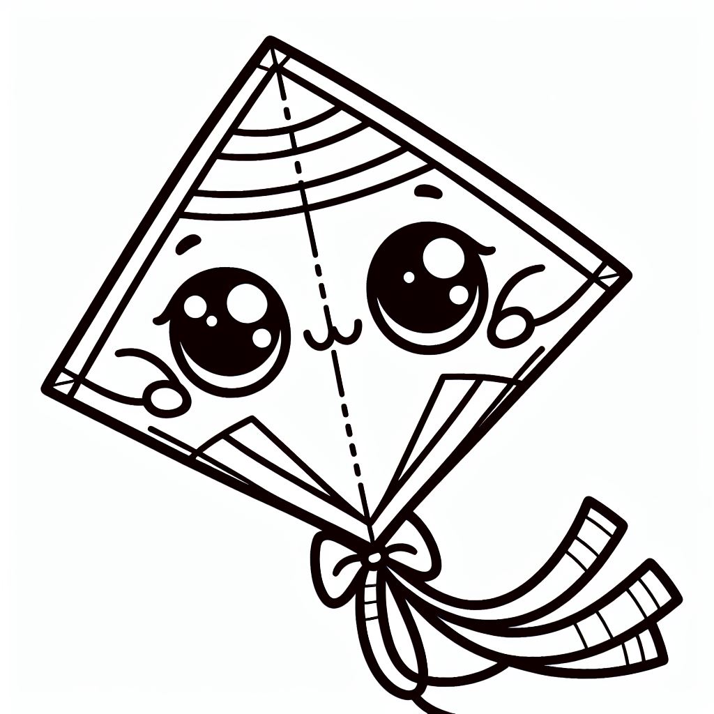 דף צביעה של עפיפון דף צביעה של עפיפון