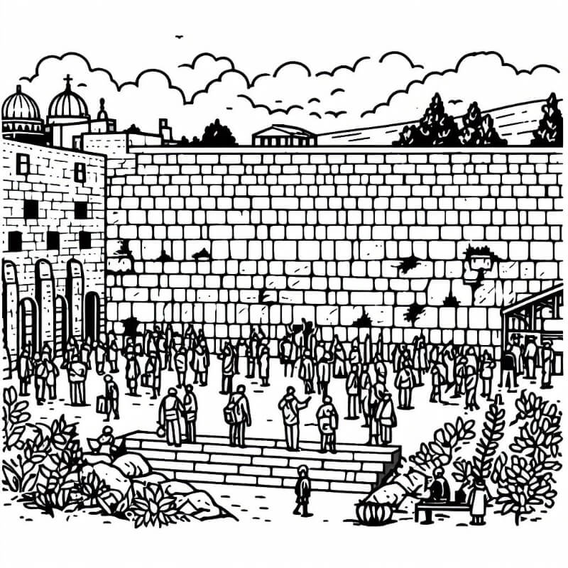 הכותל המערבי לצביעה הכותל המערבי לצביעה