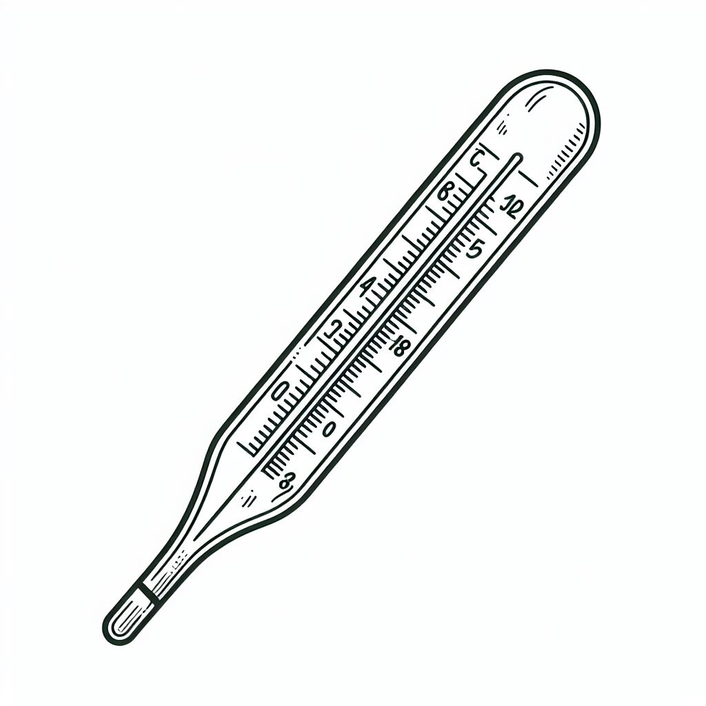 דף צביעה של מדחום דף צביעה של מדחום