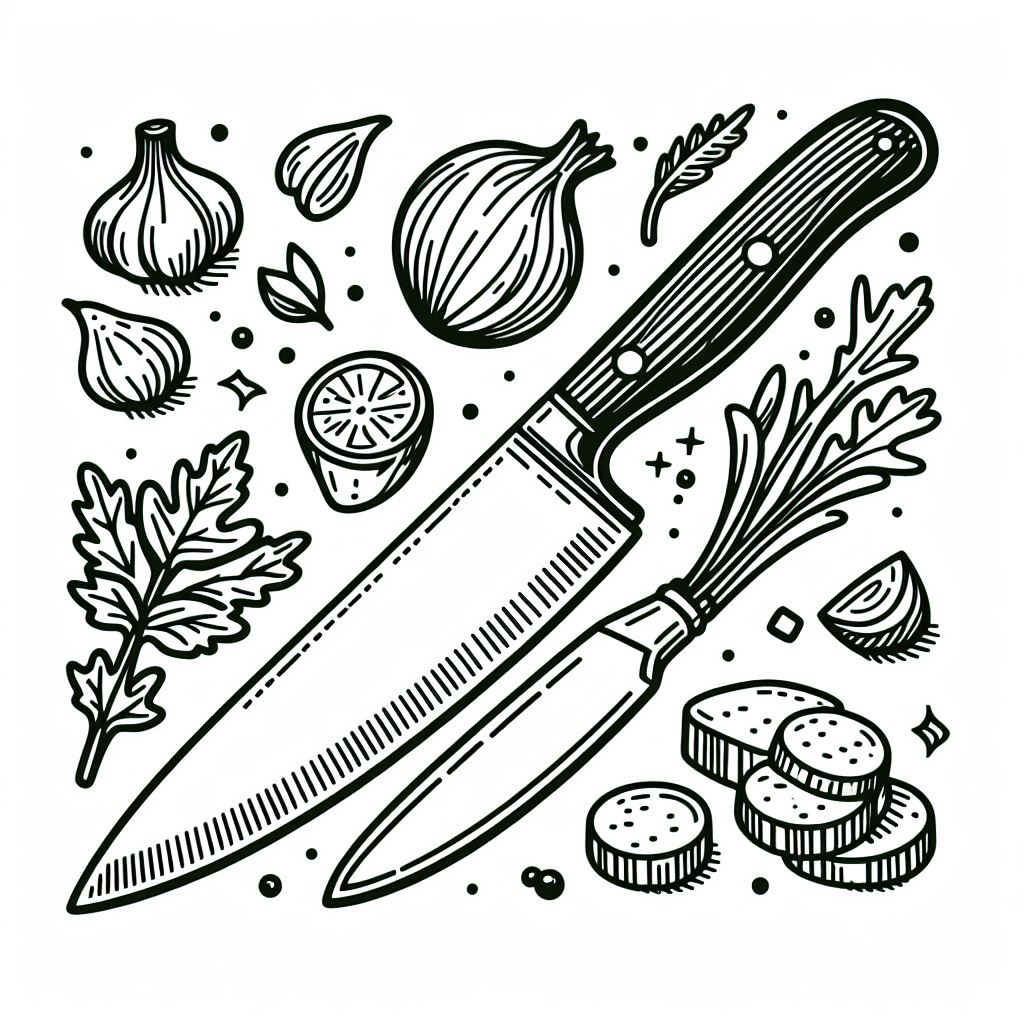 דף צביעה של סכין דף צביעה של סכין