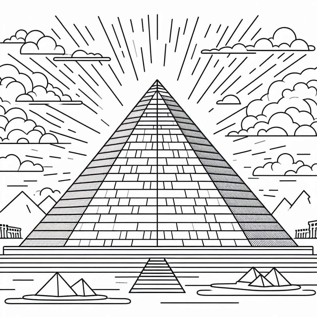 פירמידה לצביעה פירמידה לצביעה