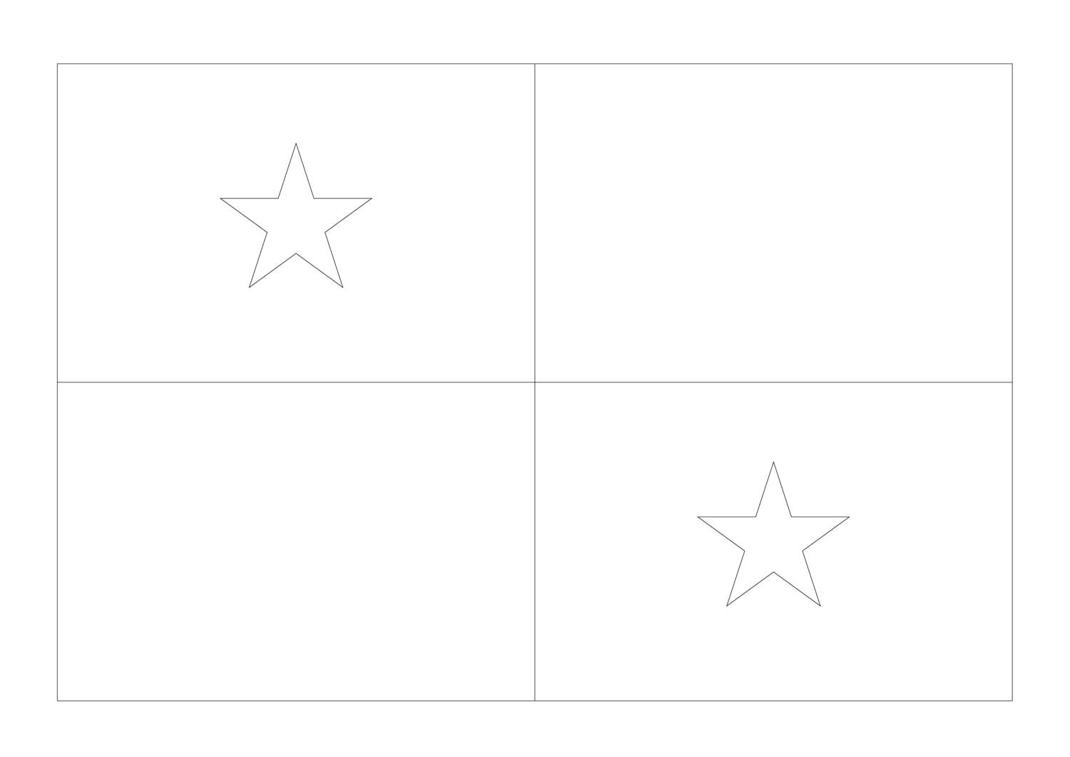 דגל פנמה לצביעה דגל פנמה לצביעה