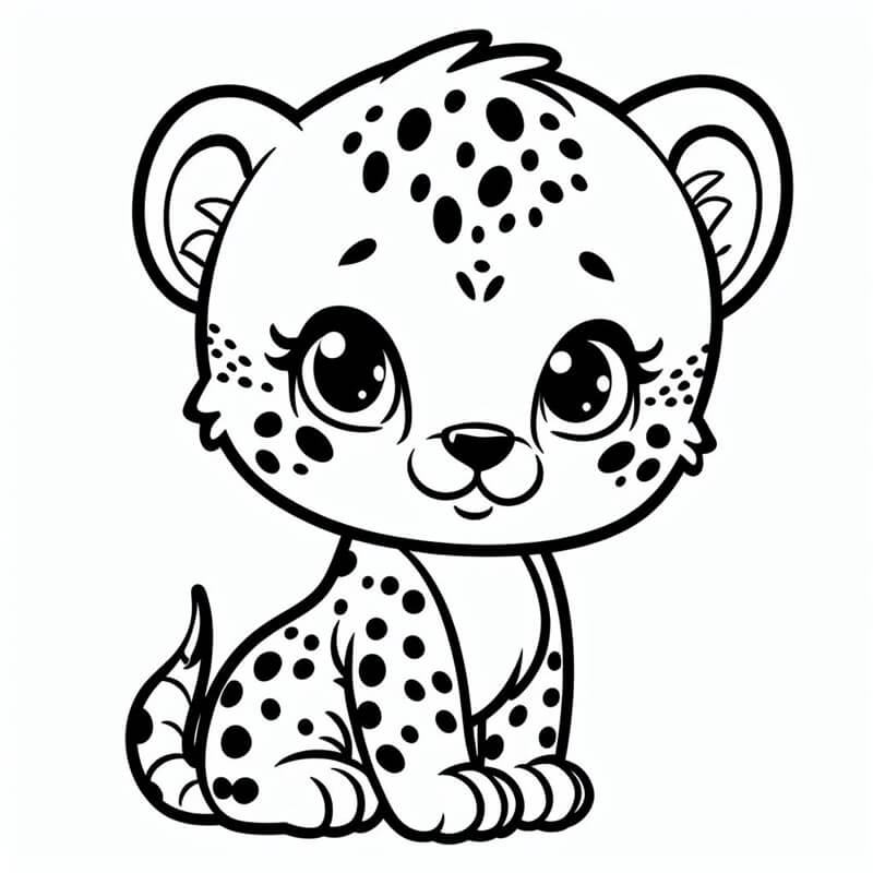 צ'יטה קטן לצביעה צ'יטה קטן לצביעה