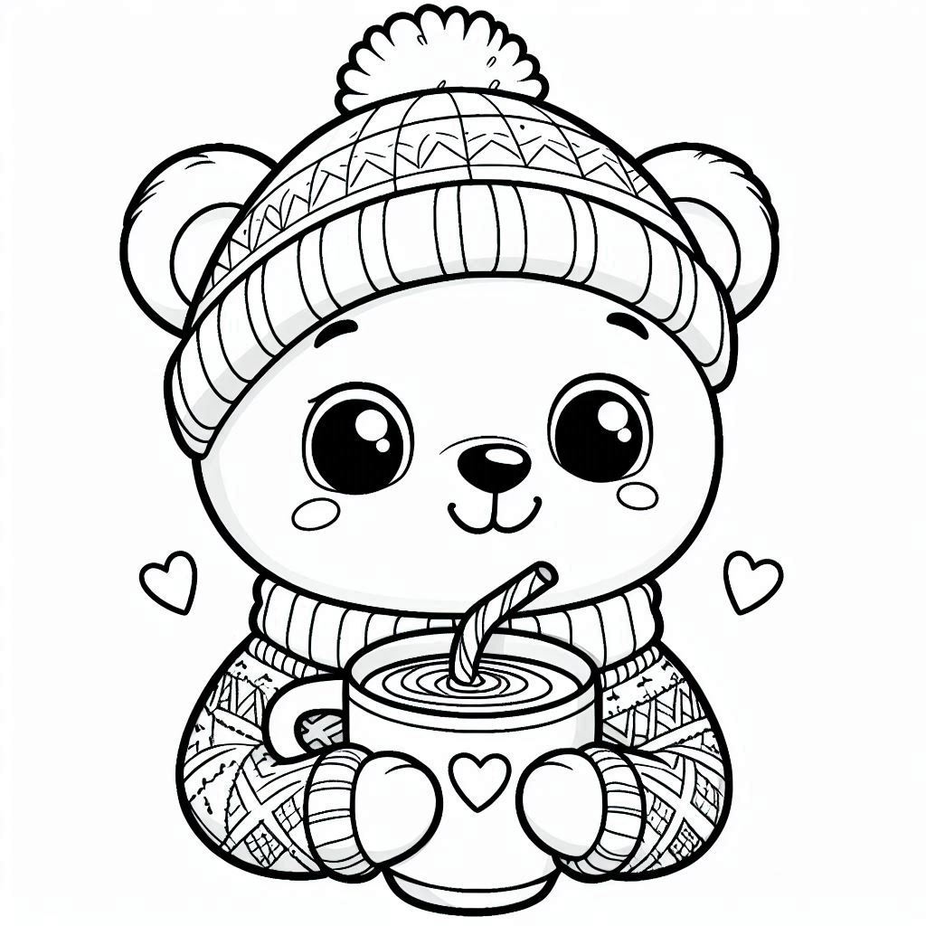 דובי שותה תה לצביעה דובי שותה תה לצביעה