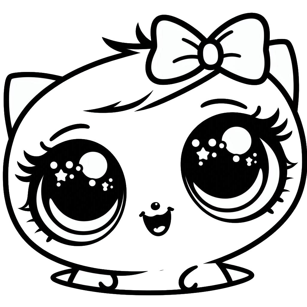 דף צביעה של חתולה מתוקה דף צביעה של חתולה מתוקה