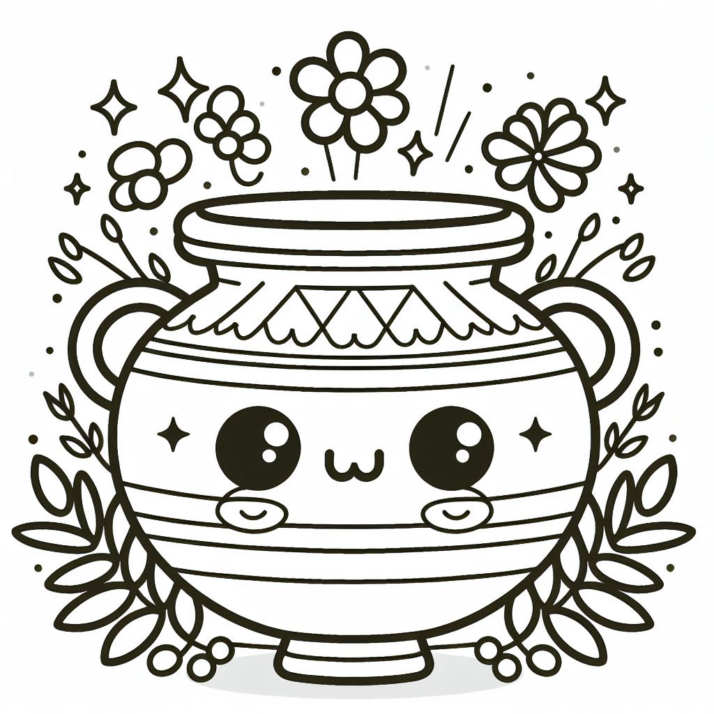 דף צביעה של כד חמוד דף צביעה של כד חמוד