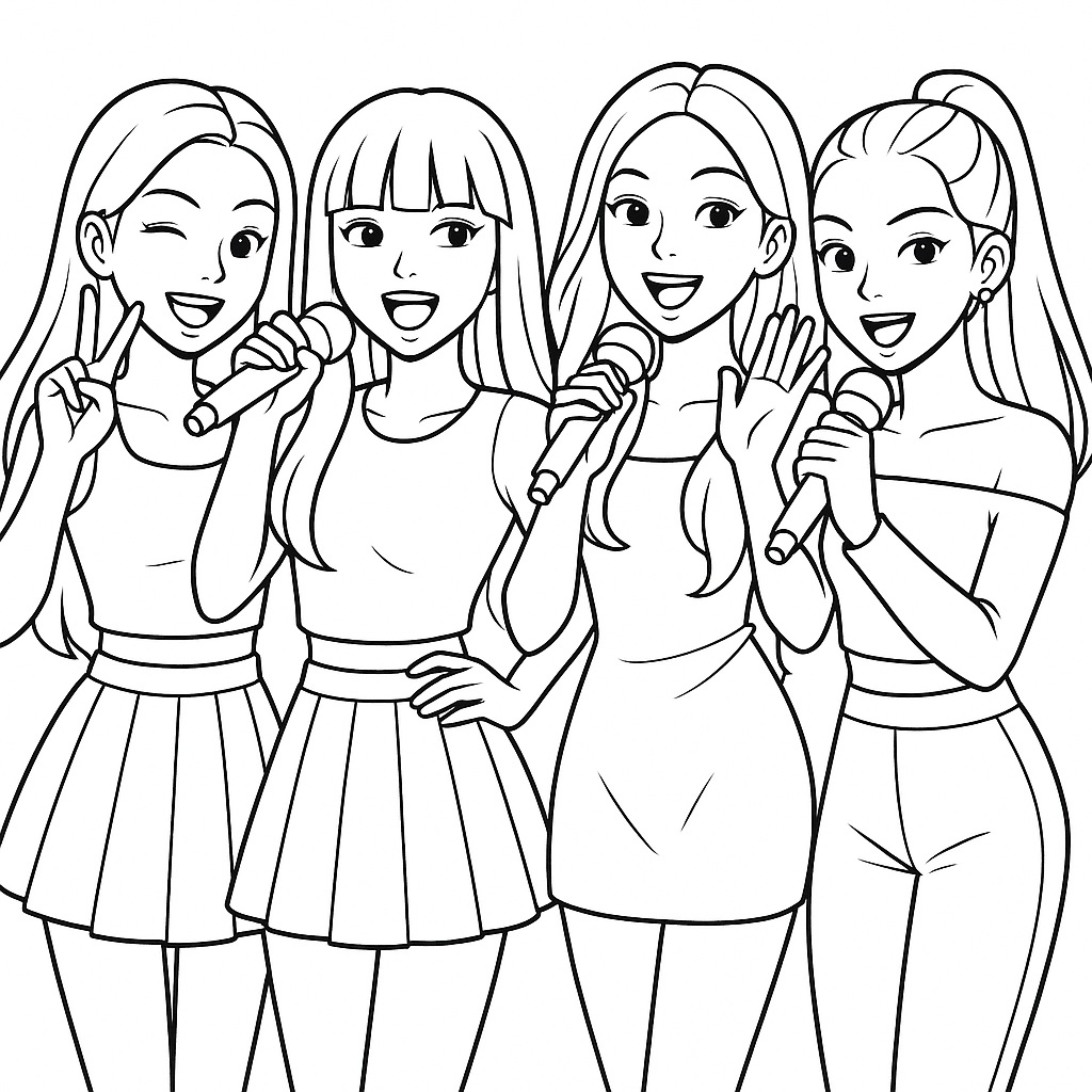 קיי פופ Kpop לצביעה קיי פופ Kpop לצביעה