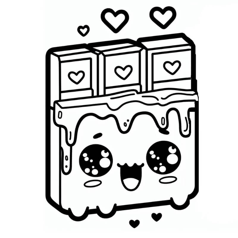 חפיסת שוקולד לצביעה חפיסת שוקולד לצביעה