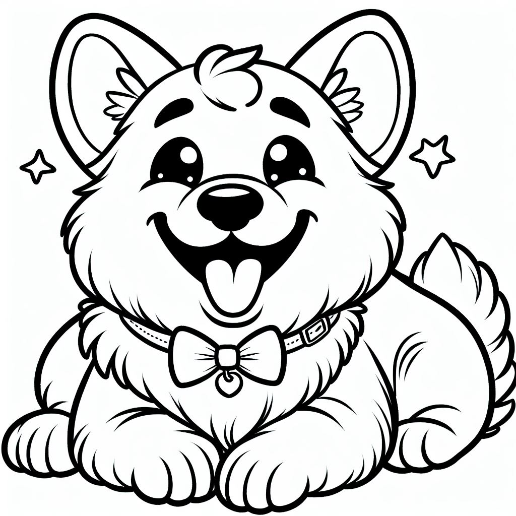 דף צביעה של קורגי דף צביעה של קורגי