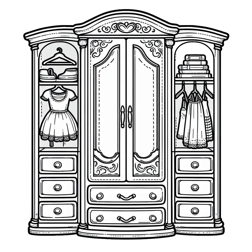 ארון של בנות לצביעה ארון של בנות לצביעה