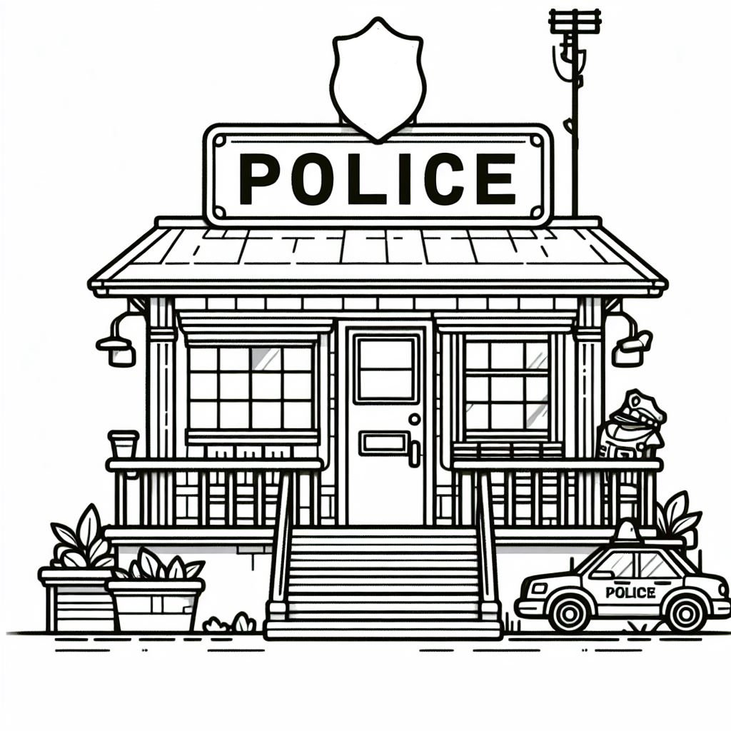 דף צביעה של מפקדת משטרה דף צביעה של מפקדת משטרה