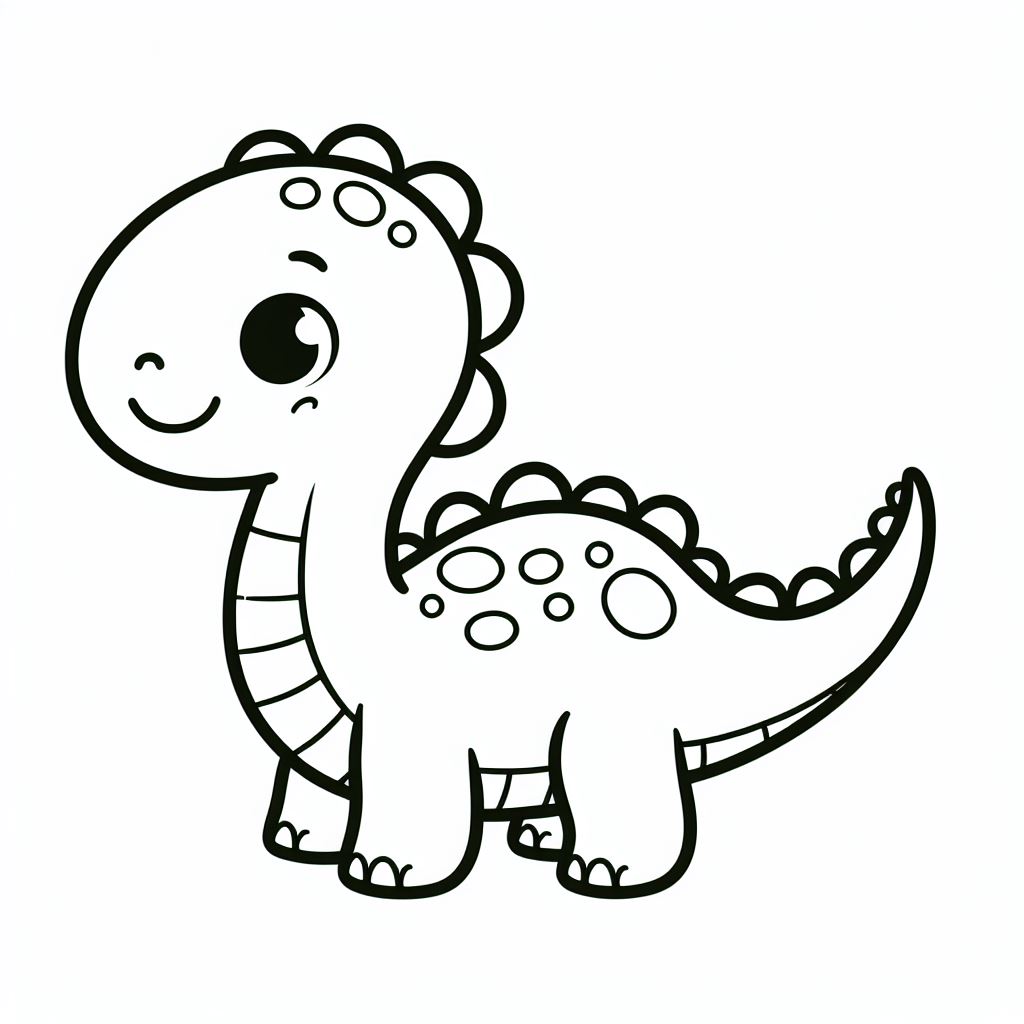 דף דינוזאור לצביעה דף דינוזאור לצביעה