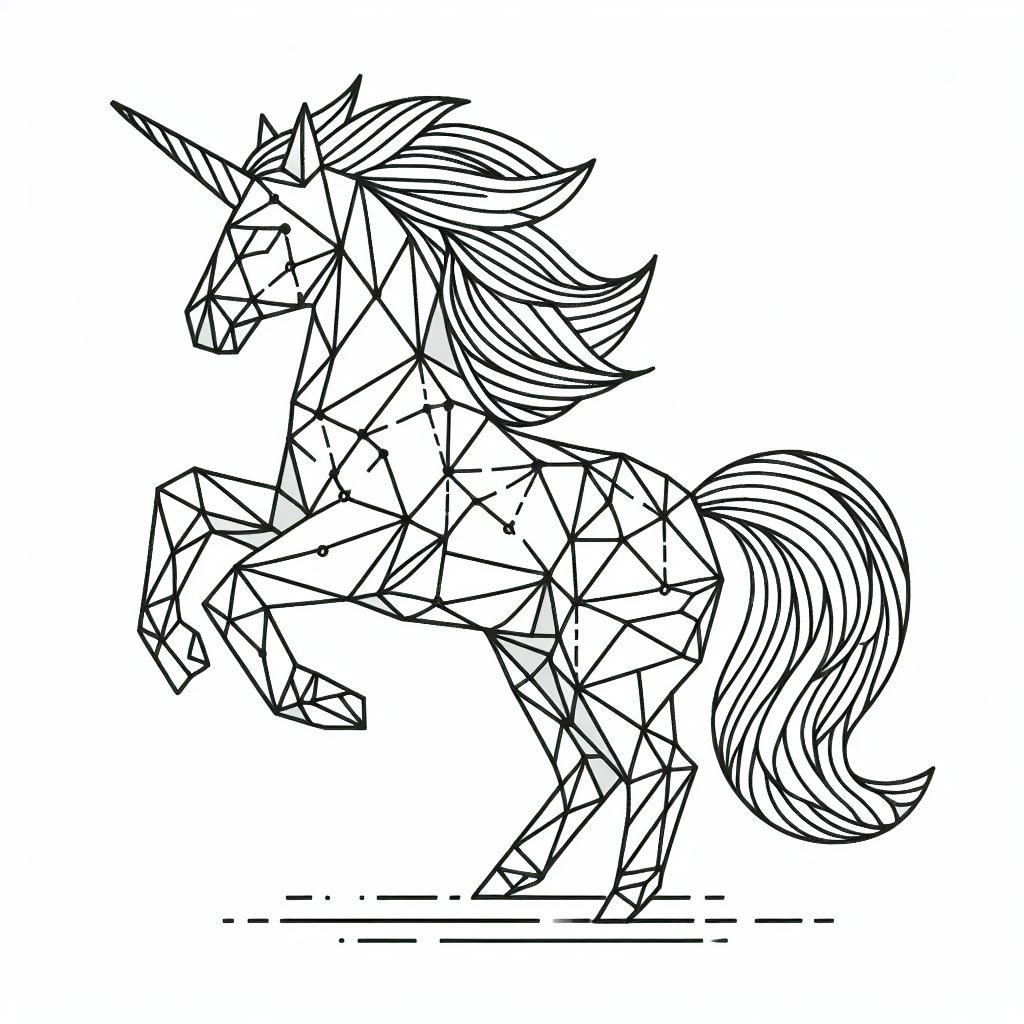 חד קרן צוהל לצביעה חד קרן צוהל לצביעה